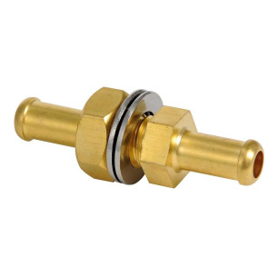 Fuel connection through bulkhead