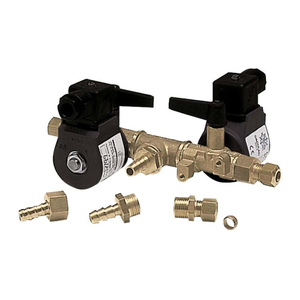 Double electrovalve