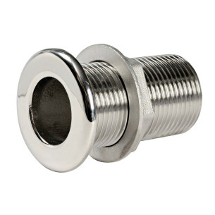 Scarico mare inox lucido