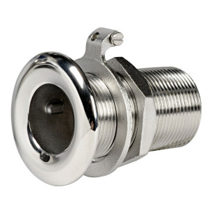 Scarico mare inox lucido