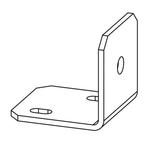 Staffa inox comando flessibile distanza