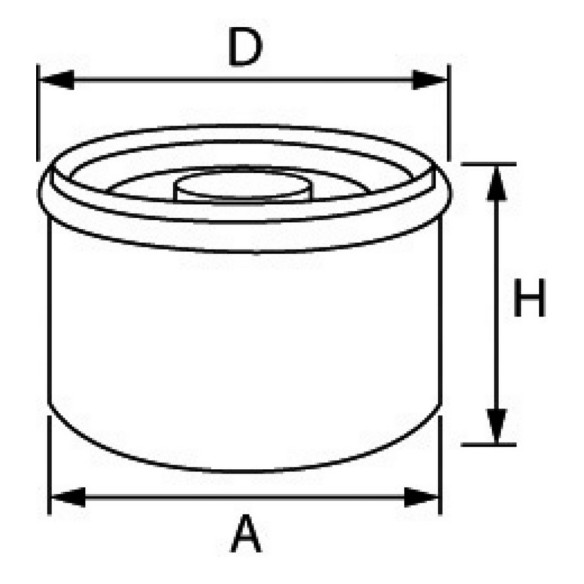 Oil filter HONDA PFB an MERCURY 30HP