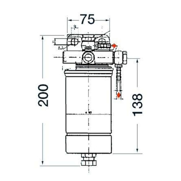Filter diesel fuel