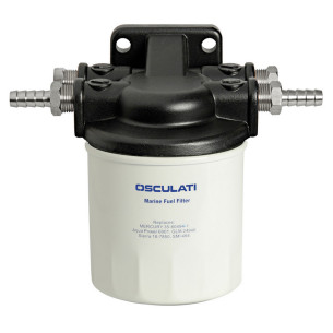 Petrol filter support head