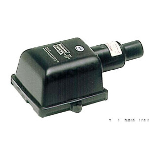 WHALE suction strainer black plastic