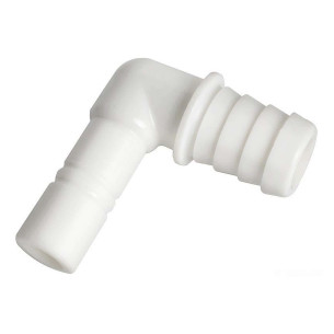 Cylindrical elbow f hose