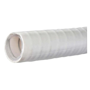 Premium PVC hose sanitary fittings white