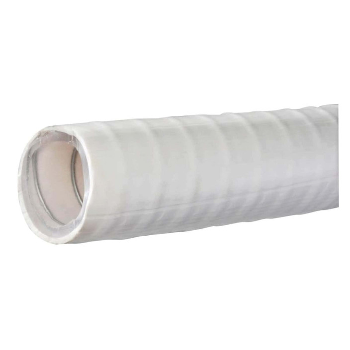 Premium PVC hose sanitary fittings white