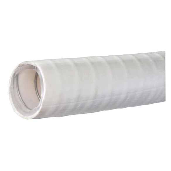 Premium PVC hose sanitary fittings white