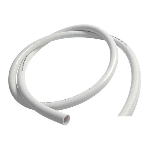 Premium PVC hose sanitary fittings white