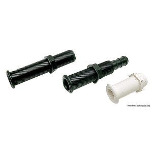 Water drain bushing black 227 x 78 mm