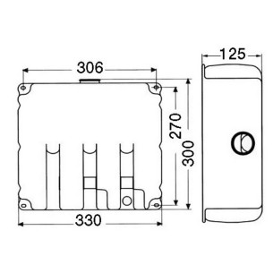 Window cleaning system 97 l 2 pumps 12 V