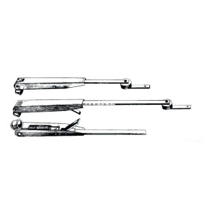 SS adjustable telescopic wiper arm