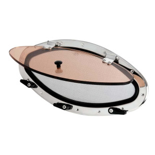 SCM elliptical portlight AISI 316