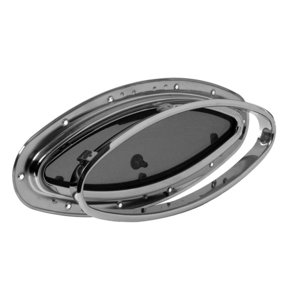 SCM elliptical portlight AISI 316