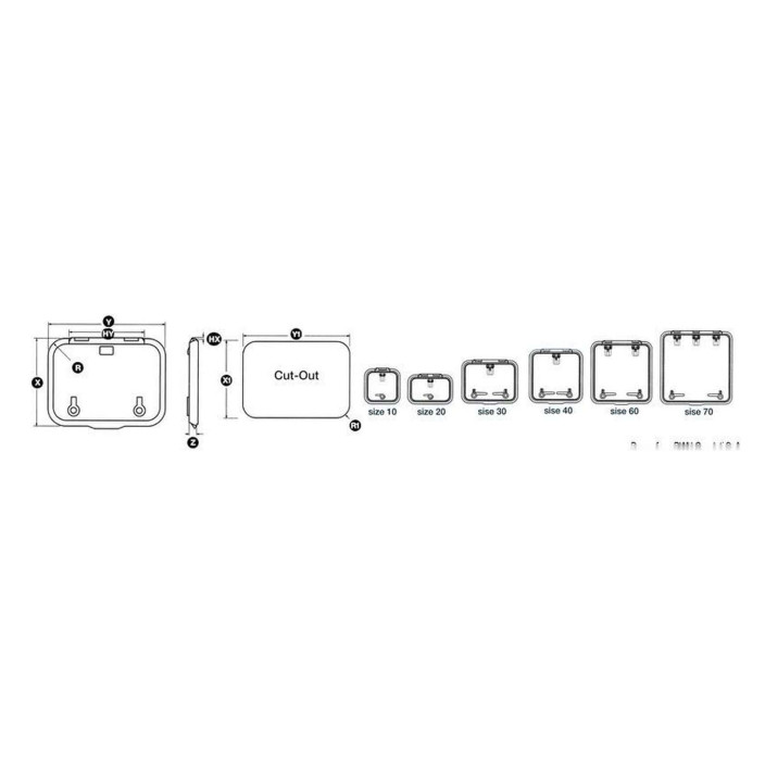 LEWMAR Ocean 10 hatch