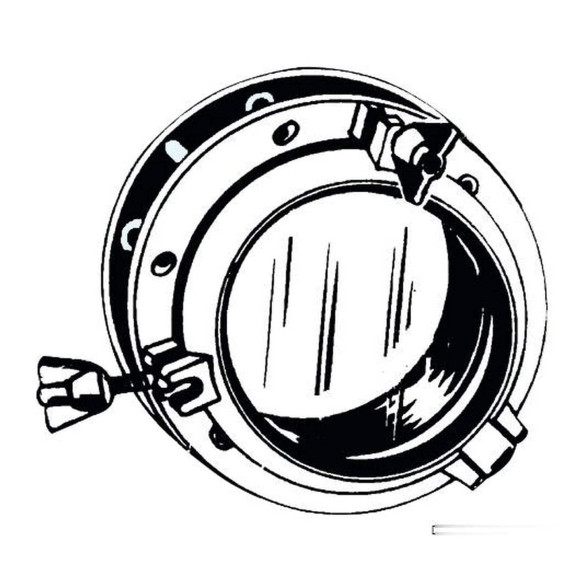 Oblò nylon tondo