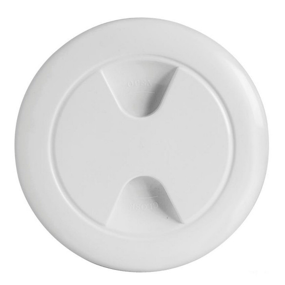Tappo ispezione bianco 102 mm