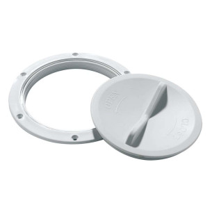 Tappo ispezione bianco apertura facilitata