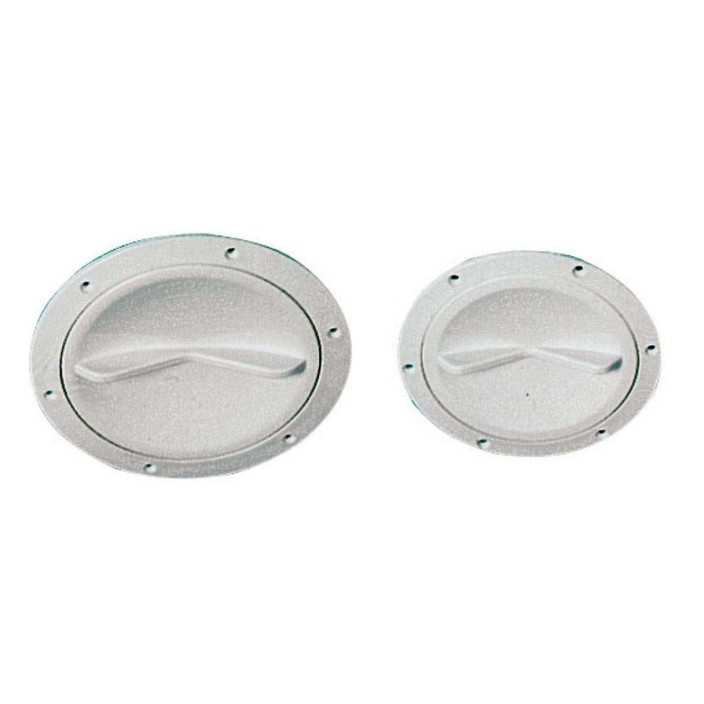 Inspection hatch white easy opening