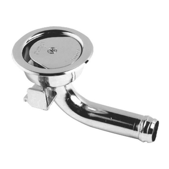 Flush SS fuel vent head