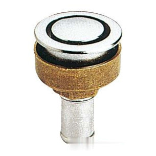 Fuel vent chromed brass