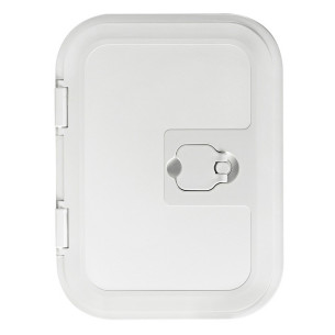 White flush inspection hatch