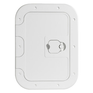 Portello esterno bianco 280 x 380 mm