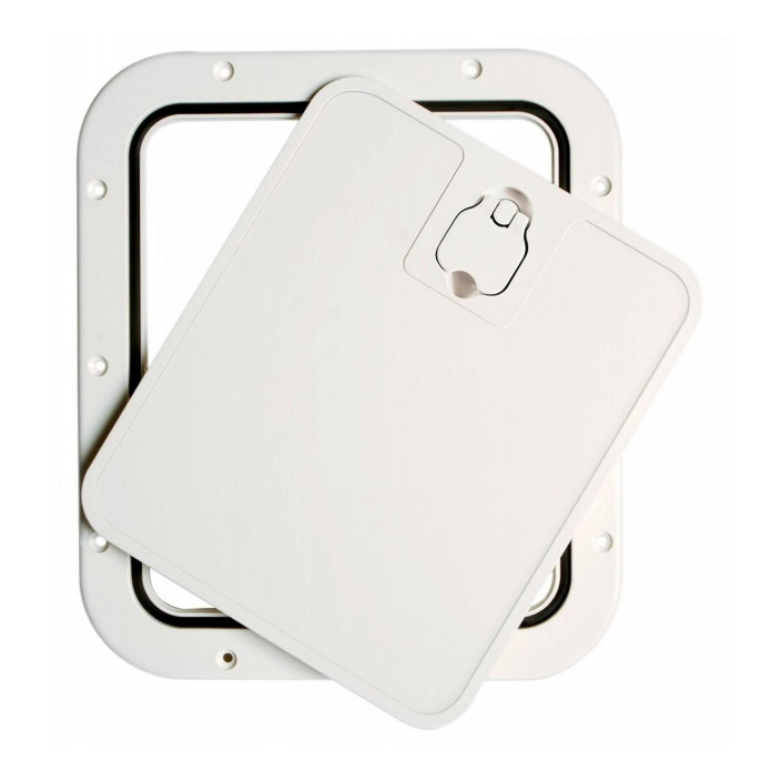 Inspection hatch removable lid