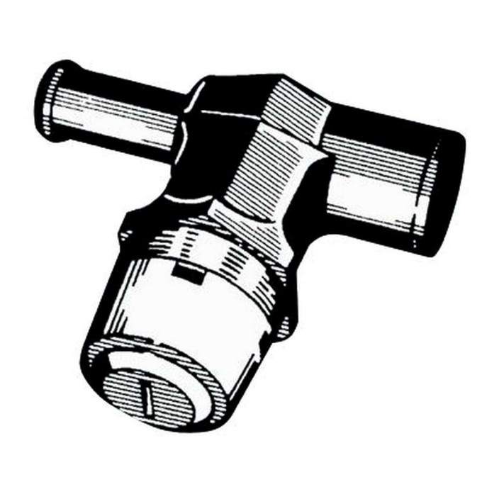ATTWOOD fuel vent polished SS