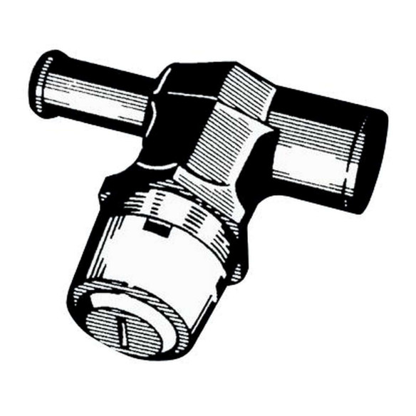 ATTWOOD fuel vent polished SS
