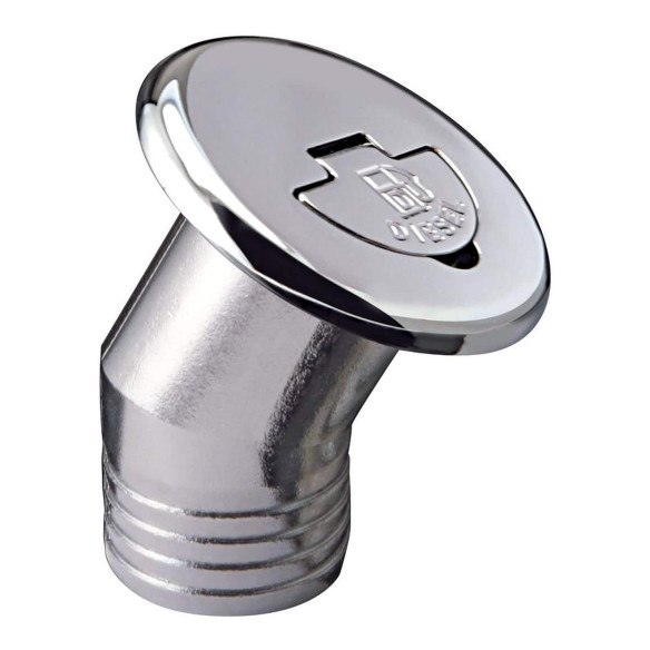 Tappo imbarco in ottone cromato