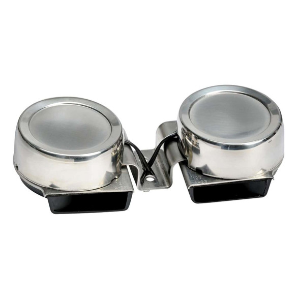 Tromba inox doppia compatta