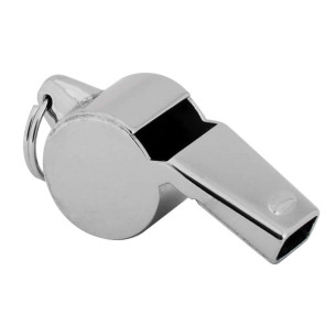 Chromed brass whistle Referee