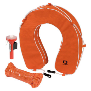 Horseshoe lifebuoy w cover