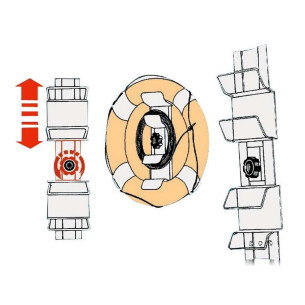 Bracket f ring lifebuoys