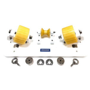 Support plate wVersaChock rollers