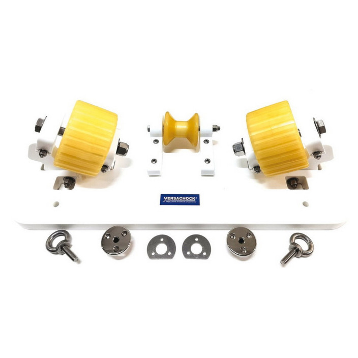 Support plate wVersaChock rollers