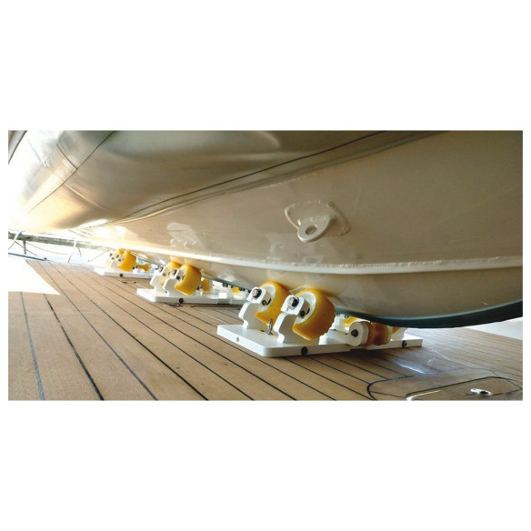 Support plate wVersaChock rollers