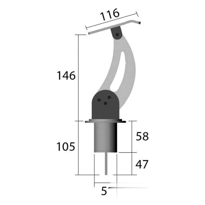 Removable holder tender