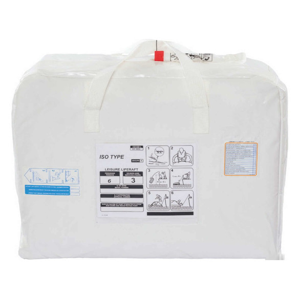 Zattera Oceanlife  GB - Approvazione Italia con GRAB BAG
