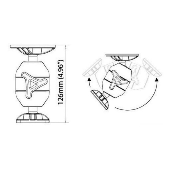 Scanstrut iPad rest