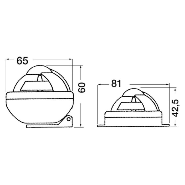 RIVIERA Comet compass