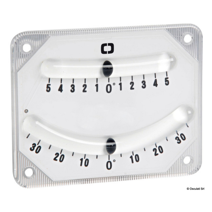 Double bubble inclinometer