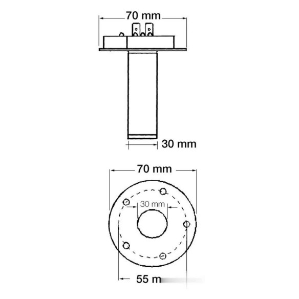 Sensore universale capac mm350