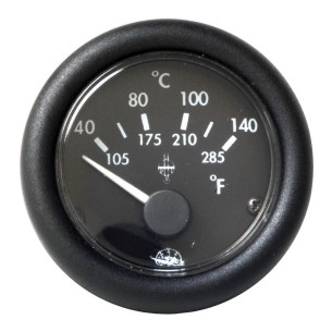 Guardian temperature gauge H20 40120 black 12 V