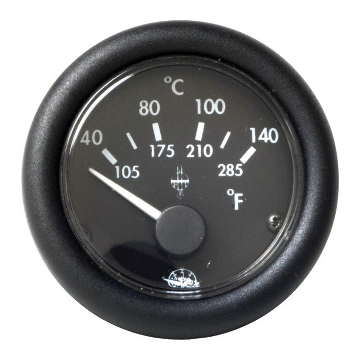 Guardian temperature gauge H20 40120 black 12 V