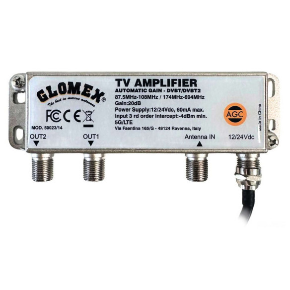 Antenna TV Glomex Mizar AGC