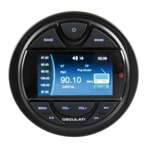 Radio cruscotto con telecomando e antenna DAB inclusa