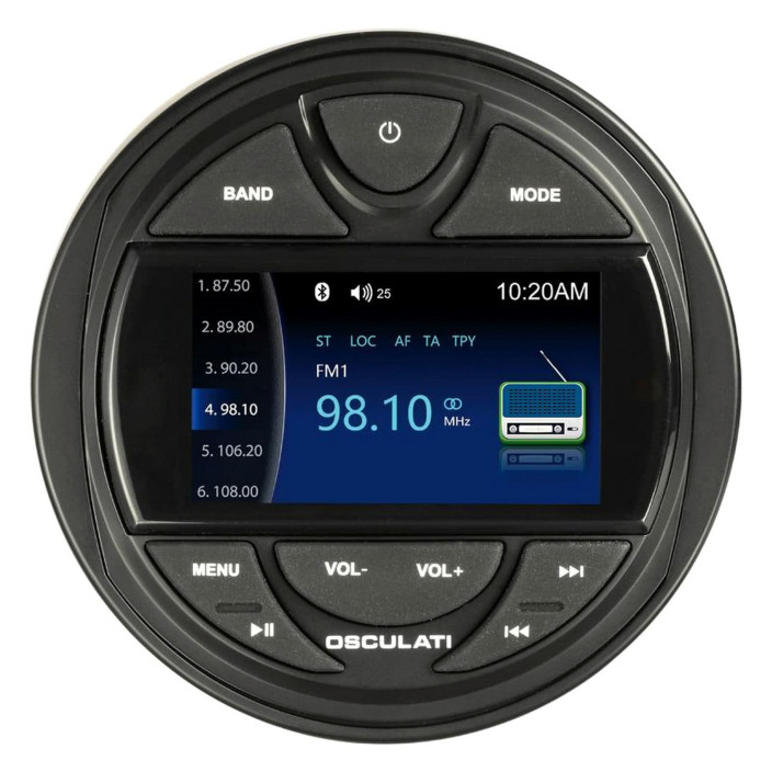 Radio cruscotto con telecomando e antenna DAB inclusa